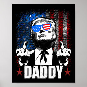 Póster Papá Trump 2025 Oficial Papá Trump Divertido 3