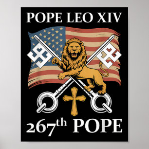 Póster Papa Vaticano Leo Xiv - El 267º Papa