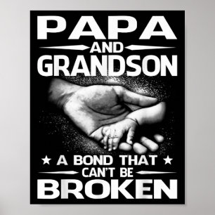 Póster Papa y nieto un vínculo que no se puede romper