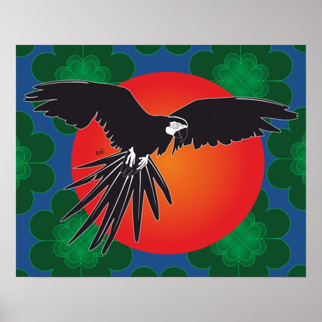 Póster Papagei Ara Poster (Frente)
