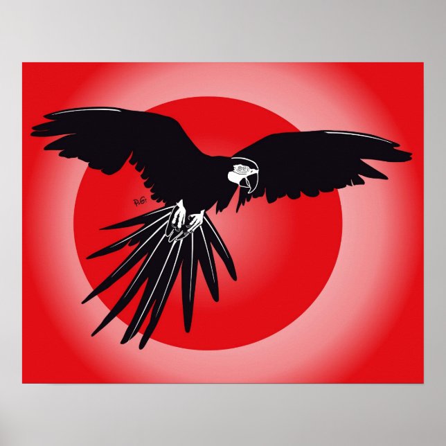 Póster Papagei Ara Poster (Frente)