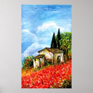 PÓSTER PAPAS EN LA TOSCANA