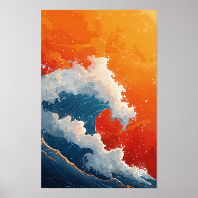 Póster Papel de escritorio deslumbrante para vectores 2D  (Frente)