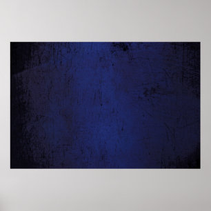 Póster Papel de fondo azul oscuro de textura