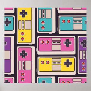 Póster Papel de fondo de escritorio de la época colorida