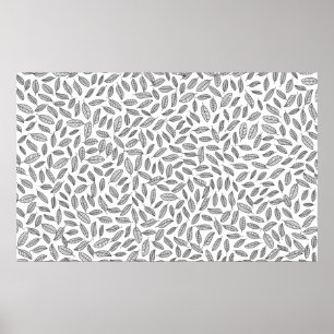Póster Papel de fondo de hoja