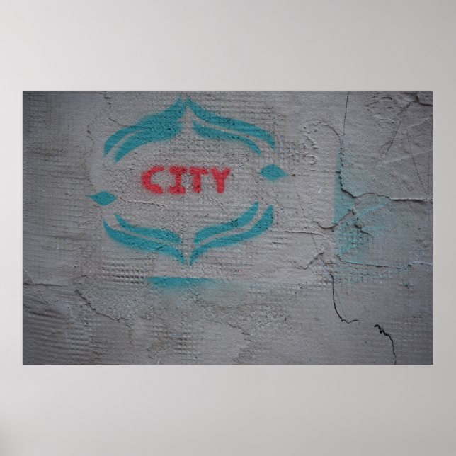 Póster Papel de impresora blanco (Frente)