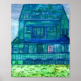 Póster Papel de la tarjeta Blair House 8x10