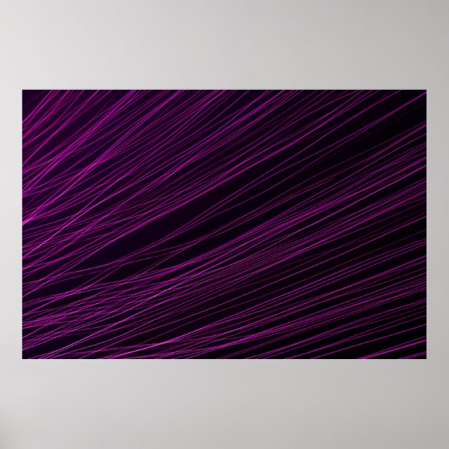 Póster Papel de pantalla digital de luz morada y blanca (Frente)