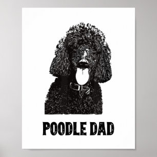 Póster Papel de perro fiambre para hombres