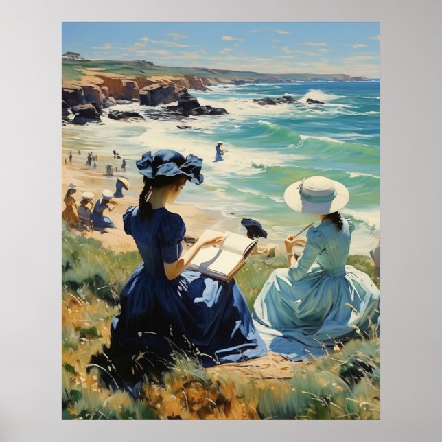 Póster Papel de Poster para damas de Victoria (Frente)