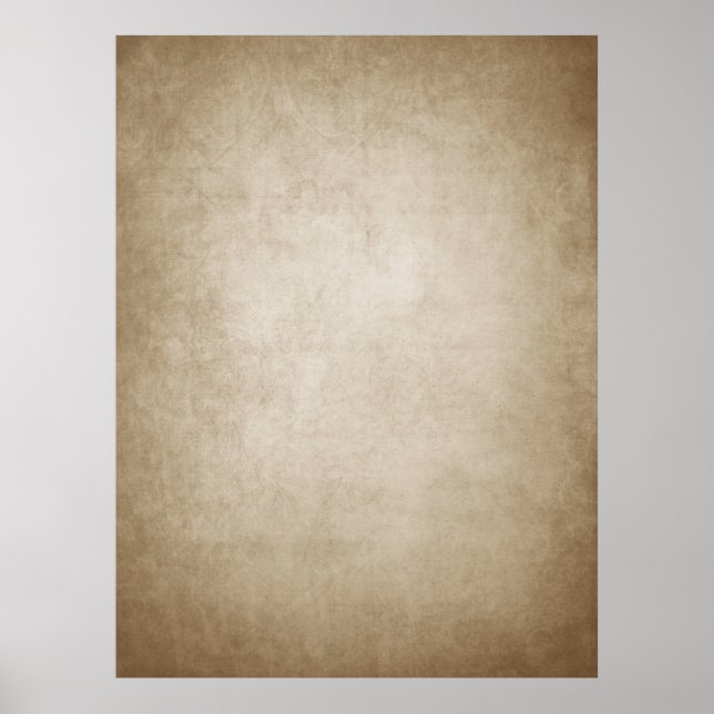 Póster Papel de textura antiguo desmoronado (Frente)