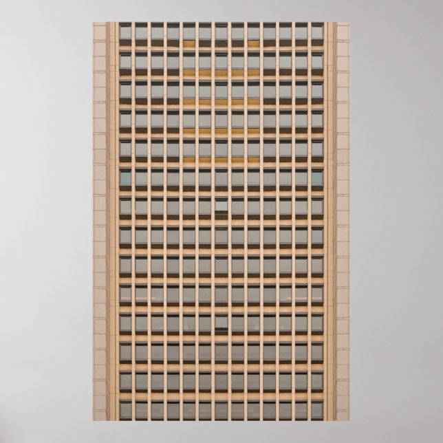 Póster Papel mural marrón (Frente)