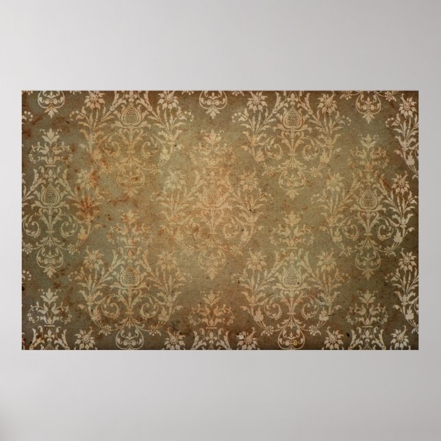 Póster Papel pintado antiguo. fondo de fondo de fondo gri (Frente)