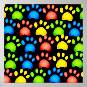 Póster Papel pintado de la pata