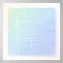 Papel pintado y estampa artística Laberinto Lumino