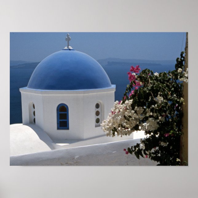 Póster Papel Poster de Santorini (Matte) (Frente)