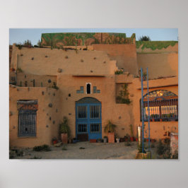 Póster Papel Poster fotográfico de la casa del desierto