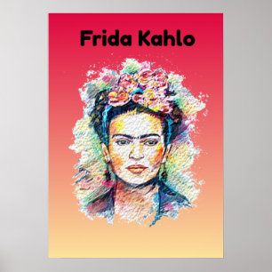 Póster Papel Poster Frida Kahlo (Matte)