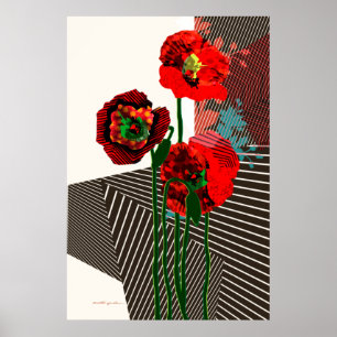 Póster Papeles y patrones