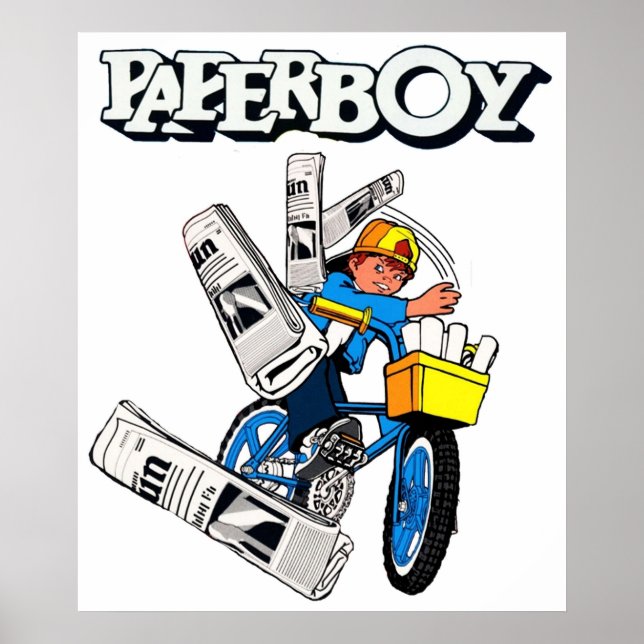 Póster Paperboy Arcade (Frente)
