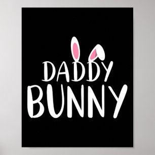 Póster Papi Bunny Easter Embarazada Mamá Matando Pareja