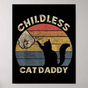 Póster Papi De Gato Sin Hijos 2024 Para Que El Presidente