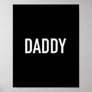 Póster Papi De Hombres Y Mujeres Gracioso Para Los Padres