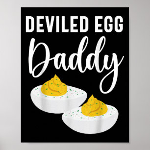 Póster Papi de huevo esculpido Hombres Mujeres Niños