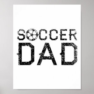 Póster Papi del jugador de fútbol papá padre