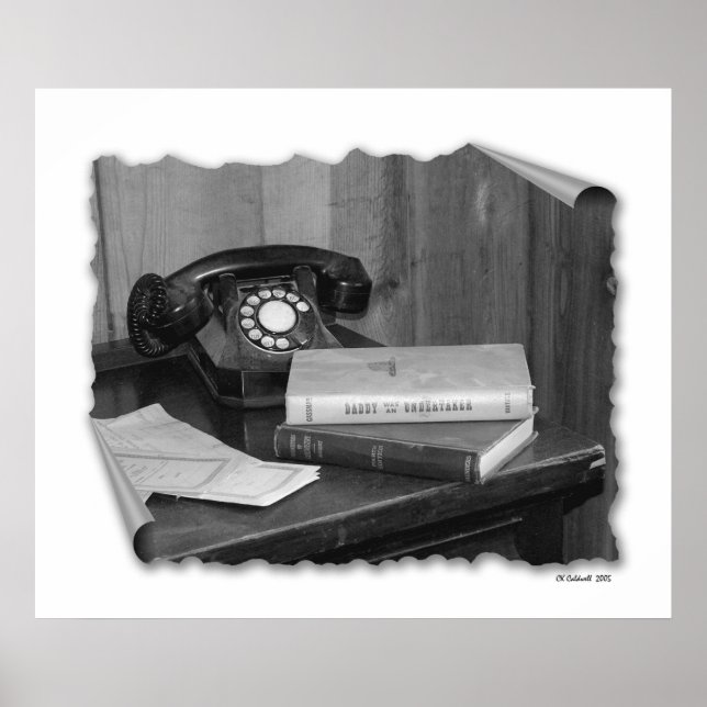 Póster "Papi fue un emprendedor" (Frente)