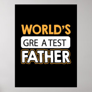 Póster Papi Gift, el mejor padre del mundo