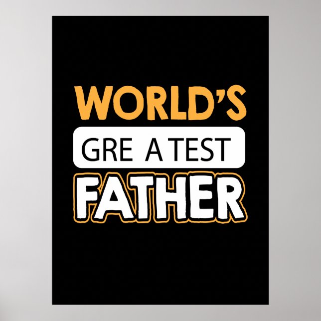 Póster Papi Gift, el mejor padre del mundo (Frente)