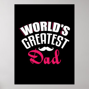 Póster Papi Gift World Greatest Dad
