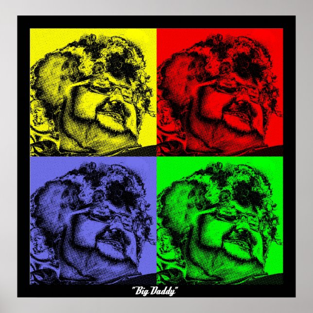 Póster Papi grande (Frente)