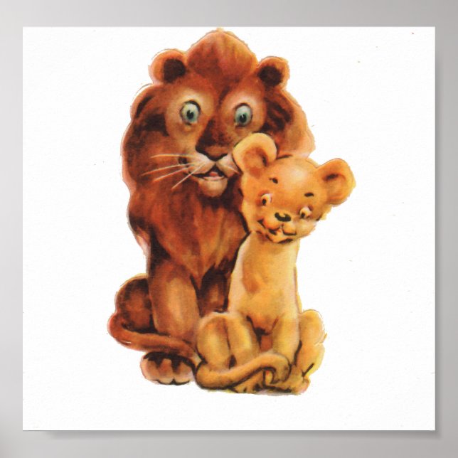 Póster Papi Leon e hijo (Frente)