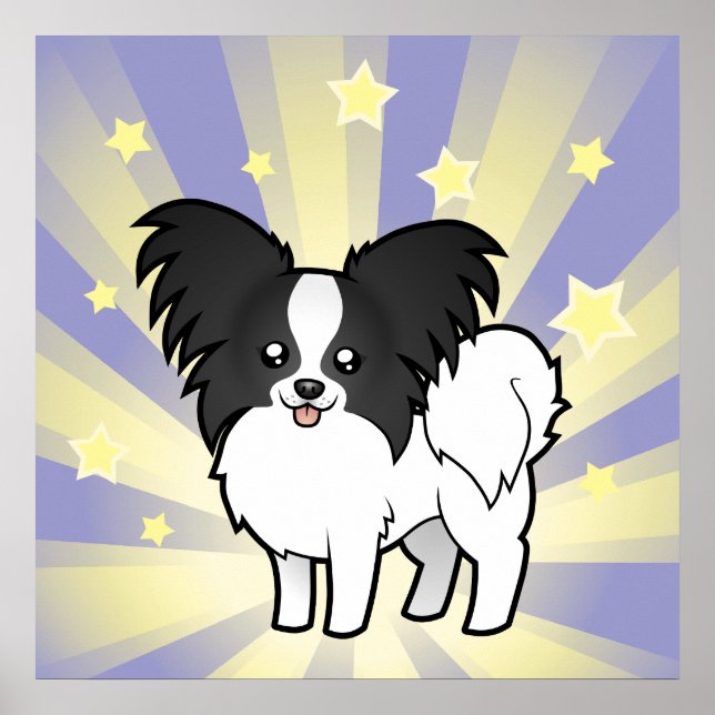 Póster Papillón de la Estrella Pequeña (Frente)