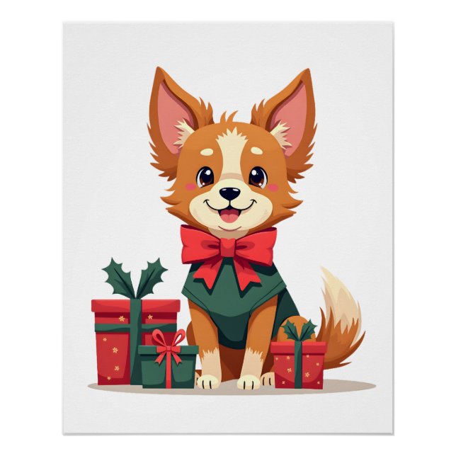 Póster Papillon Festive Bow (Anverso)