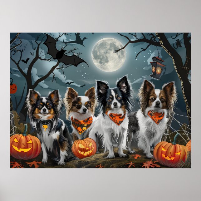 Póster Papillon Halloween Spooky (Frente)