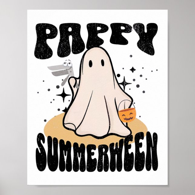 Póster Pappy Summerween La Enfermera De Halloween Fantasm (Frente)
