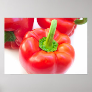 Póster Paprika rojo