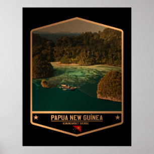Póster Papúa Nueva Guinea