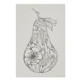 Póster Papyrus Rose by Raye Semone