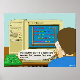 Póster Paquete de contabilidad