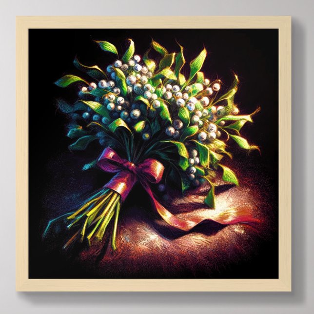 Póster Paquete de dibujo Pastel de cinta roja Mistletoe (Subido por el creador)