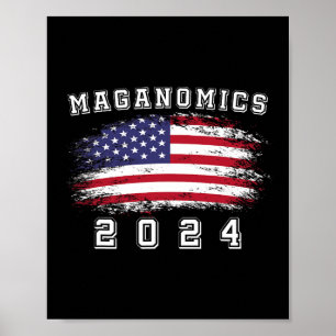 Póster Para 2024 Leyenda del presidente Trump 1