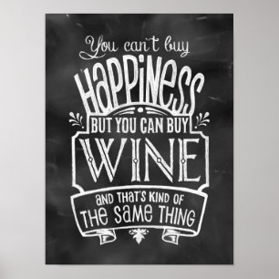 Póster para amantes del vino