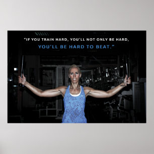 Póster Para batir difícilmente