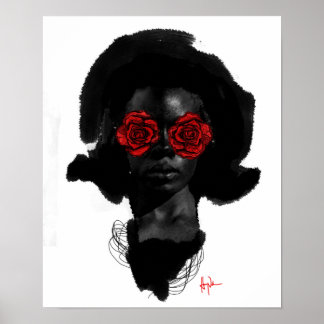 Póster "Para Chicas de color Rosa"