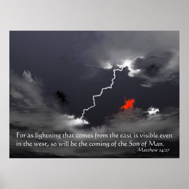 Póster Para como relámpago (Frente)